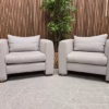 2x Sofa.com Tiffany Art Deco Armchairs 1