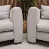 2x Sofa.com Tiffany Art Deco Armchairs 6