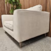 Designer Label Conza Loveseat In Dusk Ecru 5