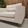 Designer Label Conza Loveseat In Dusk Ecru 6