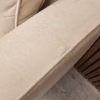 Designer Label Conza Loveseat In Dusk Ecru 8