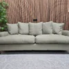 soho home audrey 3 seater in sage linen