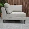 west elm andes corner box in twill stone