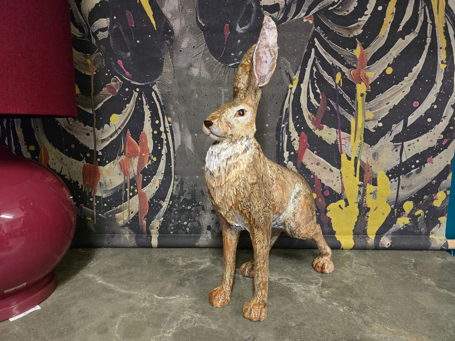 Large 53cm Standing Rabbit Ornament