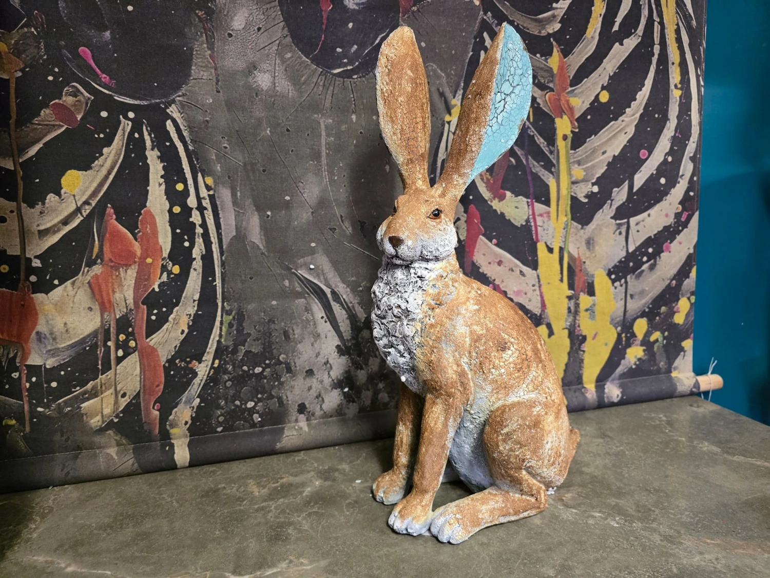Large 49cm Sitting Rabbit Ornament