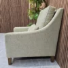 right side picture of the arm on the iggy armchair