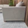 right side arm of the aissa 2 seater in stone