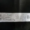 image of the tag on the 2 seater aissa in stone