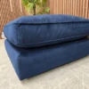 right side profile of the harrington footstool