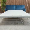 phot of bluebell sofa bed with the bed mechanism out