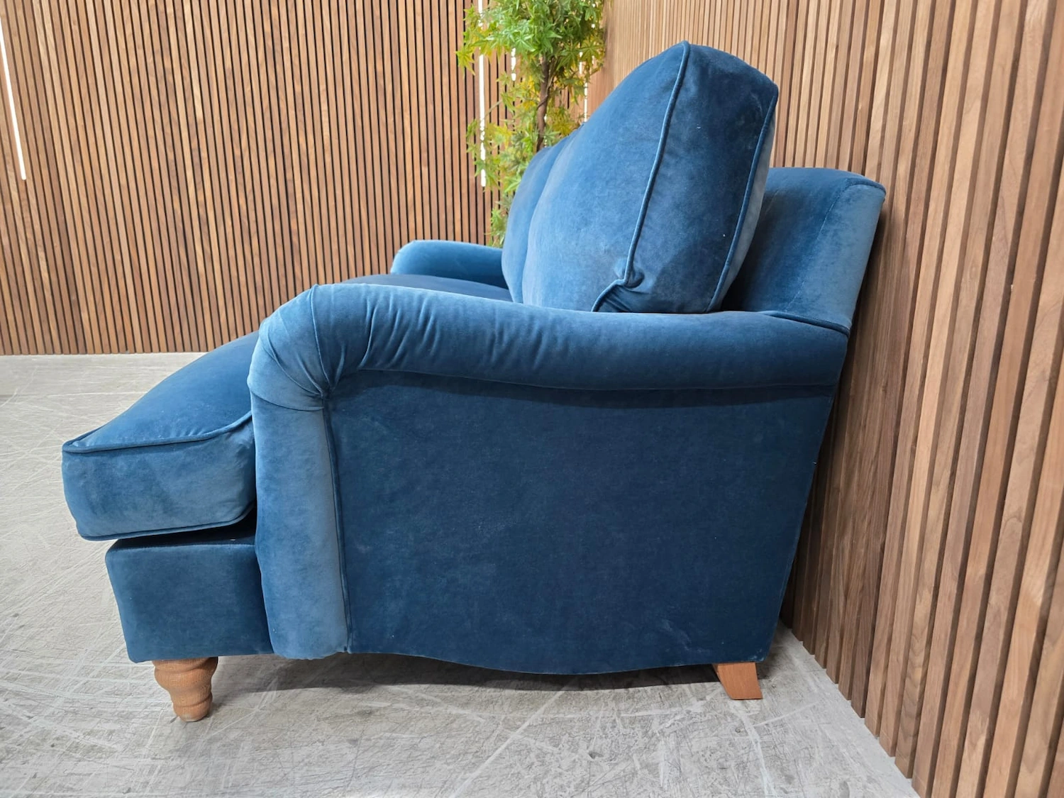 Bluebell 3 Seater Sofa Bed In Scuba Left Arm