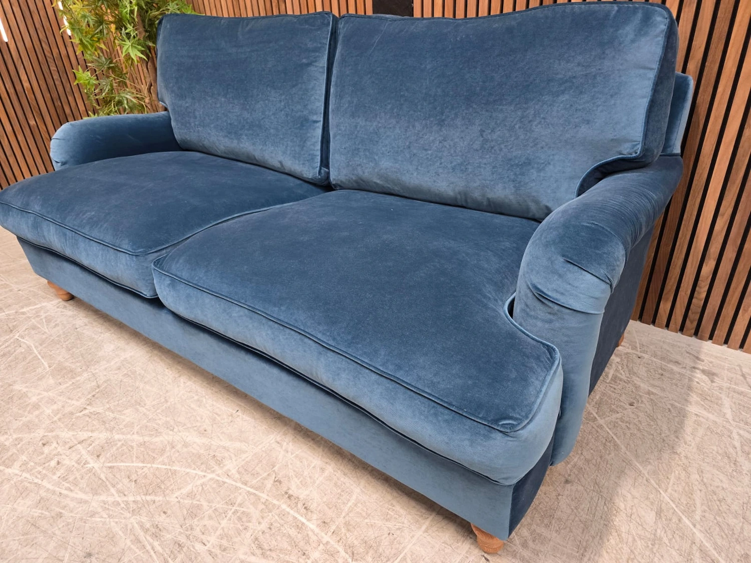 Bluebell 3 Seater Sofa Bed Right Facing Picture Angled