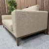right side arm detail of the costello sofa in greige