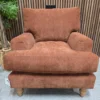 Isla armchair in koi house soft touch
