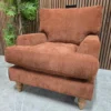 isla small armchair in koi house soft touch from the right side