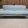Saturday 3 seater sofa in lagoon Brushed Linen Cotton Saturday 3 seater sofa in lagoon brushed linen cotton