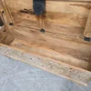 photo of inside the storage bench