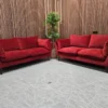 elton 3 seater sofa set in harissa dusk fabric