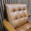 picture of back seat pad with buttoned detail