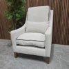 iggy high back armchair in chantilly 2 right side picture of iggy high back armchair