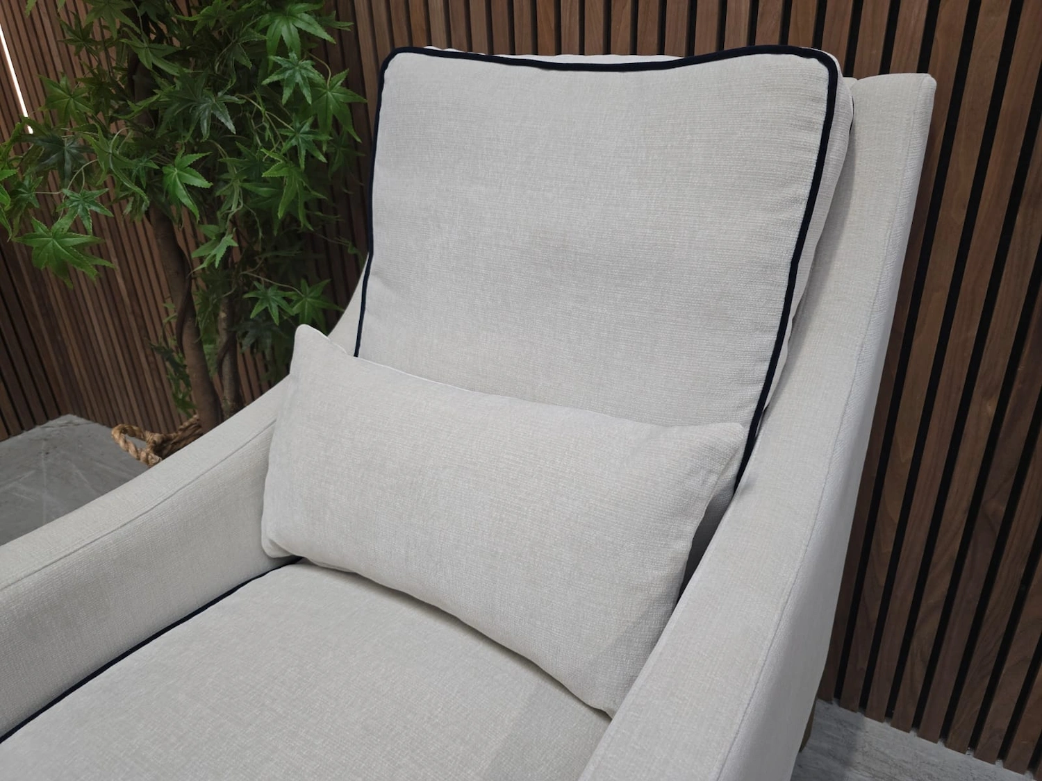 iggy highback armchair in chantilly 5 picture of back cushion of the iggy high back chair