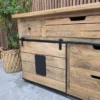 photo of the left side sliding door