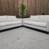 izzy sofa set in pumice