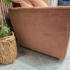 oddysey loveseat in apricot 4