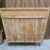 boho rattan and mango wood bar