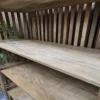 slatted bookcase 6 Middle shelf in mango wood