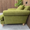 right side photo af the arm detaol on the teddy armchair