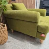 left side photo of teddy armchair