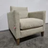 Izzy armchair in palm Silky Jacquard Weave 3