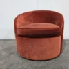 Quinn swivel chair in Moroccan spice 3
