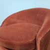 Quinn swivel chair in Moroccan spice 5