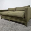 Soho home ashford petit sofa in olive linen 1