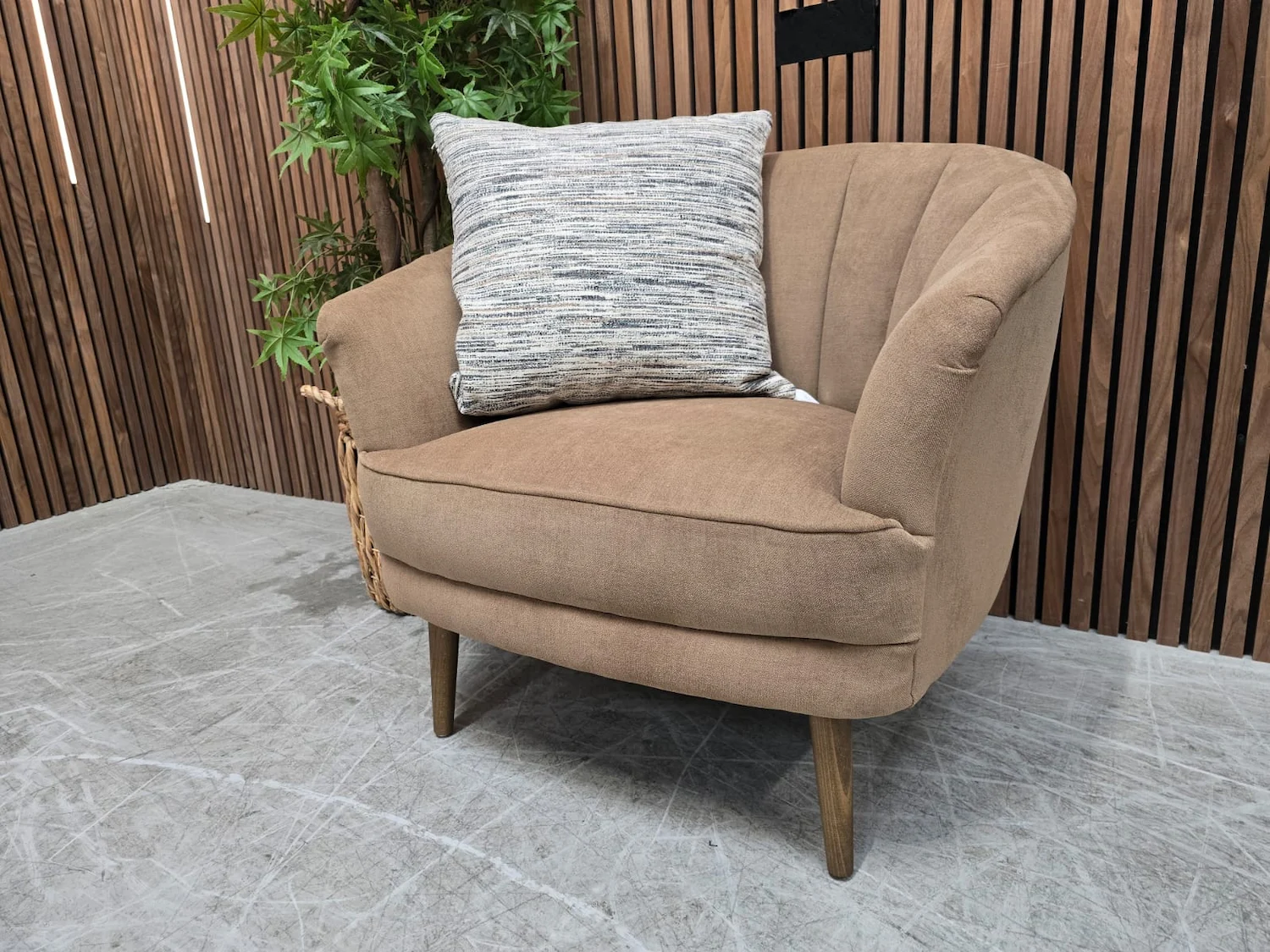 Taupe chair 8