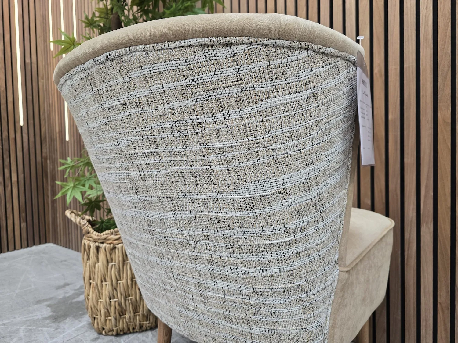 betty armchair in gull 7