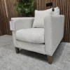 izzy armchair in pumice house basket weave 1 izzy armchair in pumice house basket weave from the right side