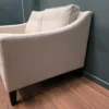 Iggy 2 seater in Pumice herringbone 6