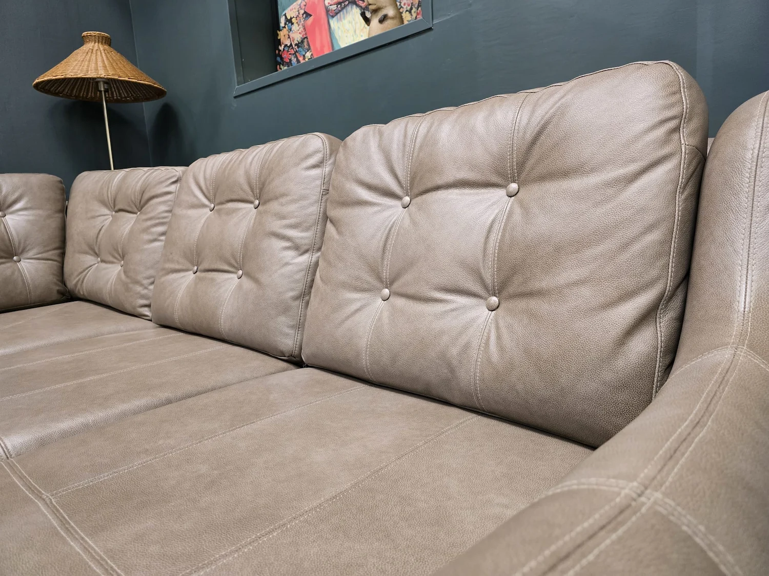french connection camden left hand facing corner in leather 5