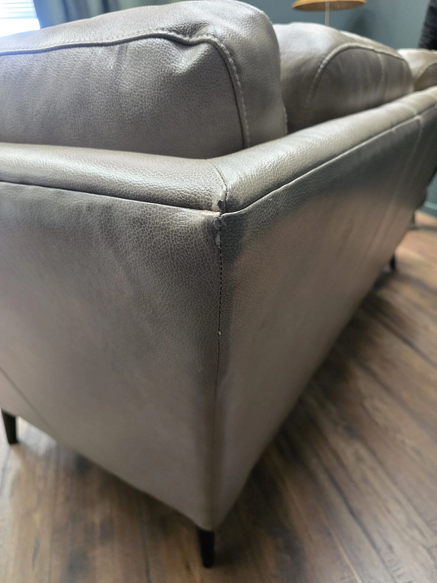 french connection camden left hand facing corner in leather 7